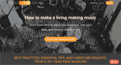 Desktop Screenshot of middleclassmusician.com